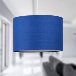 First Choice Lighting Navy Blue 25cm Ceiling Light Shade - thumbnail 2