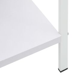 Berkfield Home 5-Layer Book Shelf White 60x27.6x158.5 cm Engineered Wood - thumbnail 6