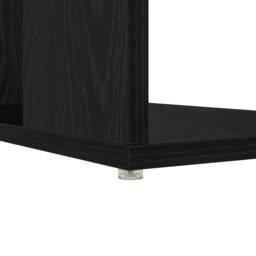 Berkfield Home Modern Black Oak Computer Desk Black Oak MDF Medium - thumbnail 9