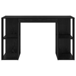 Berkfield Home Modern Black Oak Computer Desk Black Oak MDF Medium - thumbnail 5
