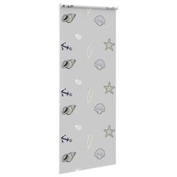 Berkfield Home Shower Roller Blind 110x240 cm Fabric Width 106 cm in Grey - thumbnail 4