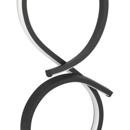 Eglo Serpins Black Aluminium & Steel Modern Table Lamp - thumbnail 3