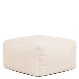 icon Noa Bean Bag Slab, Outdoor Woven Natural - thumbnail 3