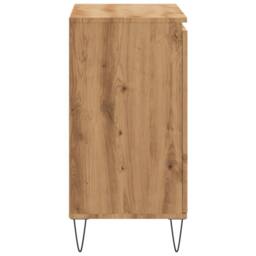 Berkfield Home Sideboard Artisan Oak 104x35x70 cm Engineered Wood in Brown - Size: 104 x 35 x 70 cm - thumbnail 5