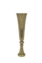 KDMD Antique Gold Creation Metal Table Centre Vase 60cm