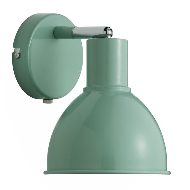 Nordlux Industrial Indoor Wall Light Green Metal E27 White Inner - No, IP20 - image 1