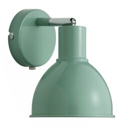 Nordlux Industrial Indoor Wall Light Green Metal E27 White Inner - No, IP20 - thumbnail 1