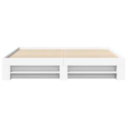 Berkfield Home Bed Frame without Mattress White 180x200 cm Super King Engineered Wood - thumbnail 5