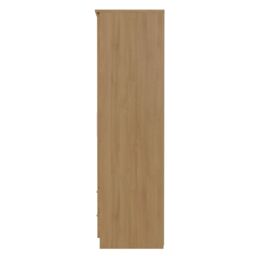 Ready Assembled 2 U Windsor 2 Door 2 Drawer Wardrobe (Ready Assembled) in Light Brown - thumbnail 2