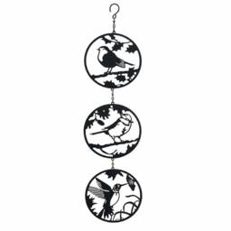 Marco Paul Hanging Garden Tree Decoration - Birds in Black - thumbnail 2
