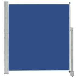 Berkfield Home Patio Retractable Side Awning 140 x 300 cm Blue - thumbnail 2