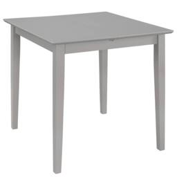 Berkfield Home Extendable Dining Table Grey (80-120)x80x74 cm MDF - thumbnail 3