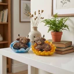 Garden Greatness Duo Highland Cow Flower Bed Ornament - Size: 2 Pack - thumbnail 2