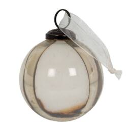 Lemon Pavilion Furniture and Decor Ombre Baubles (Set of 6) - Glass - L8 x W8 x H8 cm - Coffee in Brown - thumbnail 2