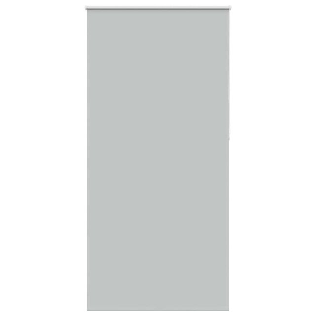 Berkfield Home Roller Blind Blackout Light Grey 105x230 cm Fabric Width 100.7 cm Polyester - image 1