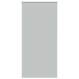 Berkfield Home Roller Blind Blackout Light Grey 105x230 cm Fabric Width 100.7 cm Polyester