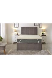 Starlight Beds Memory Foam Mattress Topper 2.5cm Thick Pressure-Relieving Comfort in White - Size: Single - thumbnail 7