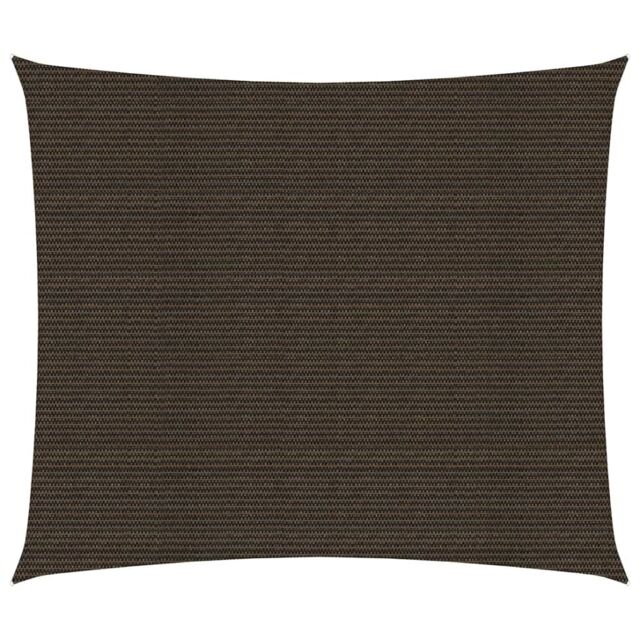 Berkfield Home Sunshade Sail 160 g/m ² Brown 2.5x3 m HDPE - image 1