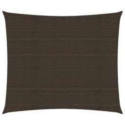 Berkfield Home Sunshade Sail 160 g/m ² Brown 2.5x3 m HDPE - thumbnail 1