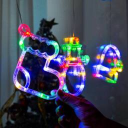 Garwarm Christmas Window Lights, Christmas Decoration New Year Eve - thumbnail 5