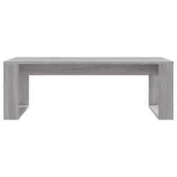 Berkfield Home Coffee Table Grey Sonoma 102x50x35 cm Engineered Wood - Size: 102 x 50 x 35 cm - thumbnail 4