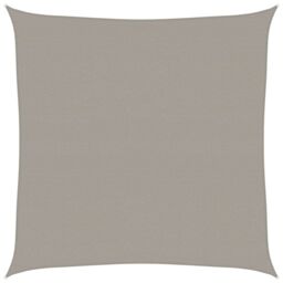 Berkfield Home Sunshade Sail 160 g/m¬≤ Square Light Grey 7x7 m HDPE - thumbnail 2