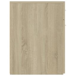 Berkfield Home Apothecary Cabinet Sonoma Oak 20x45.5x60 cm Engineered Wood in Light Brown - thumbnail 7