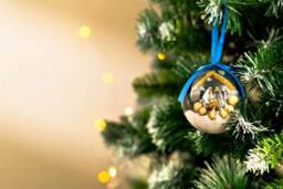 Marco Paul 7pc Nativity Scene Christmas Tree Baubles - Size: 7 Pack - thumbnail 3