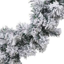 Berkfield Home Stunning Christmas Garland with LED Lights Green 10 m PVC - thumbnail 5