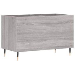 Berkfield Home Record Cabinet Grey Sonoma 74.5x38x48 cm Engineered Wood - thumbnail 6