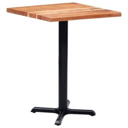 Berkfield Home Bistro Table Leg Black 56x56x72 cm Cast Iron - Size: 56 x 56 x 72 cm - thumbnail 2