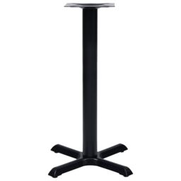 Berkfield Home Bistro Table Leg Black 56x56x72 cm Cast Iron - Size: 56 x 56 x 72 cm - thumbnail 3