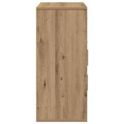 Berkfield Home Sideboard Artisan oak 60 x 31 x 70 cm Engineered wood in Brown - thumbnail 7