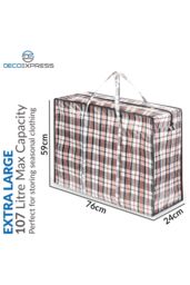 Deco Express 8 Pack Laundry Bags Large Storage XXL Multipack Strong Durable - thumbnail 3