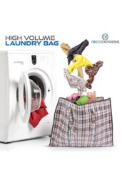 Deco Express 8 Pack Laundry Bags Large Storage XXL Multipack Strong Durable - thumbnail 5