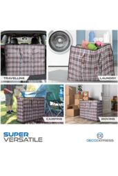 Deco Express 8 Pack Laundry Bags Large Storage XXL Multipack Strong Durable - thumbnail 2