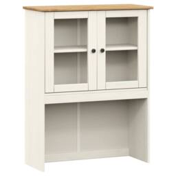 Berkfield Home Highboard VIGO White 78x40x175 cm Solid Wood Pine - Size: 78 x 40 x 175 cm - thumbnail 8