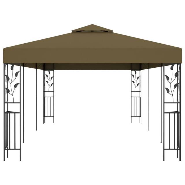Berkfield Home Gazebo 6x3 m Taupe 180 g/m ² - image 1