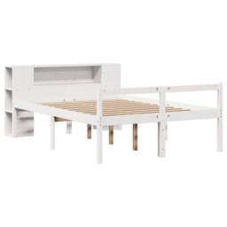 Berkfield Home Bed Frame w/Drawers Frame Sonoma Oak 180x200 cm Super King in White - thumbnail 3