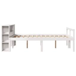 Berkfield Home Bed Frame w/Drawers Frame Sonoma Oak 180x200 cm Super King in White - thumbnail 5