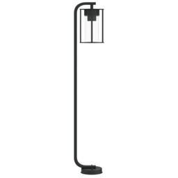 Berkfield Home Outdoor Floor Lamps 3pcs Black 100 cm Stainless Steel - thumbnail 5