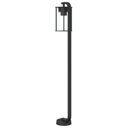 Berkfield Home Outdoor Floor Lamps 3pcs Black 100 cm Stainless Steel - thumbnail 6