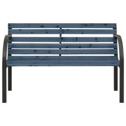 Berkfield Home Children Garden Bench 81 cm Chinese Fir Wood Grey - thumbnail 2