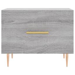 Berkfield Home Coffee Tables 2 pcs Grey Sonoma 50x50x40 cm Engineered Wood - Size: 50 x 50 x 40 cm - thumbnail 6
