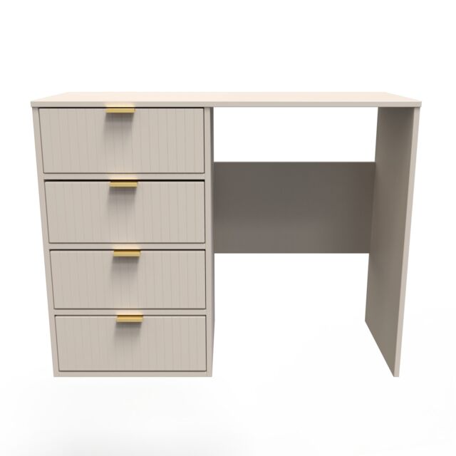 Ready Assembled 2 U Bexley 4 Drawer Vanity (Ready Assembled) in Taupe - image 1