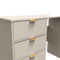 Ready Assembled 2 U Bexley 4 Drawer Vanity (Ready Assembled) in Taupe - thumbnail 4