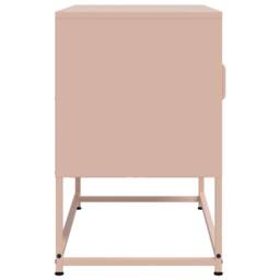Berkfield Home TV Cabinet Pink 68x39x60.5 cm Steel - thumbnail 7