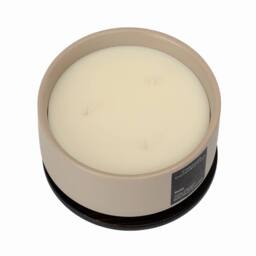 French Connection Stone Collection - Warm Vanilla & Cashmere Candle 224G (1-Wick) - FCC005CS in Pink - Size: Large - thumbnail 4