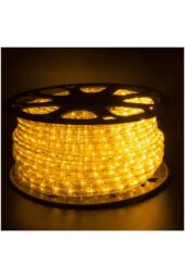 Netagon Static LED Rope Light Kit With Wiring Accessories Kit 45m Yellow - thumbnail 3