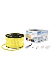 Netagon Static LED Rope Light Kit With Wiring Accessories Kit 45m Yellow - thumbnail 1